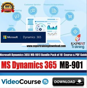 Microsoft Dynamics 365( MB-901) Bundle Pack of 10 Course & PDF Guides