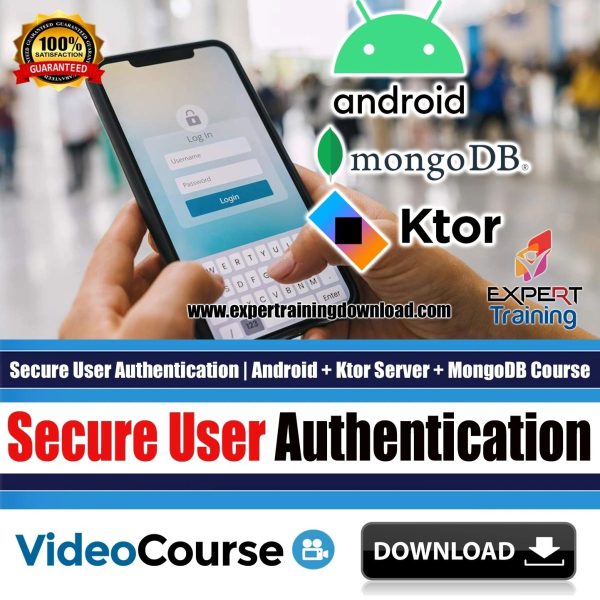 Secure User Authentication Android + Ktor Server + MongoDB Course & PDF Guides