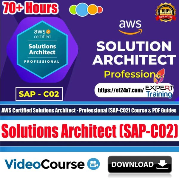 AWS Certified Solutions Architect - Professional (SAP-C02) Course & PDF Guides