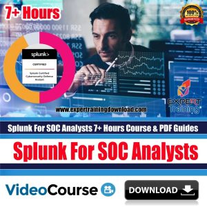Splunk For SOC Analysts    Course
