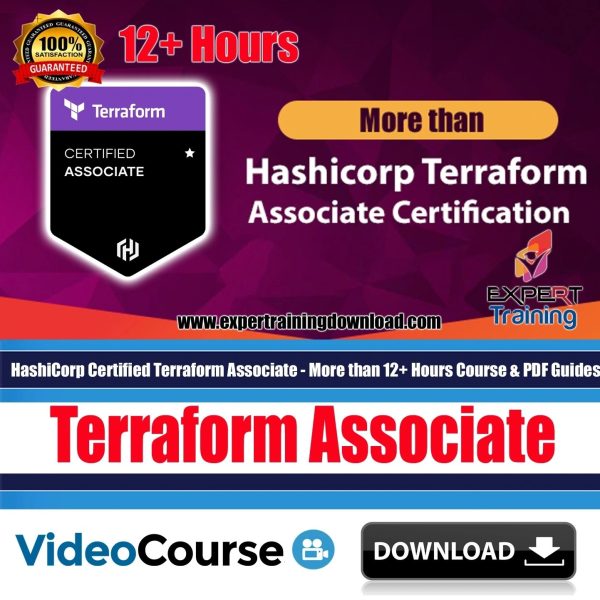 HashiCorp Certified Terraform Associate - More than 12+ Hours Course & PDF Guides