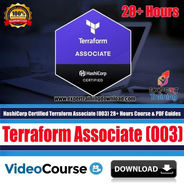 HashiCorp Certified Terraform Associate (003) 28+ Hours Course