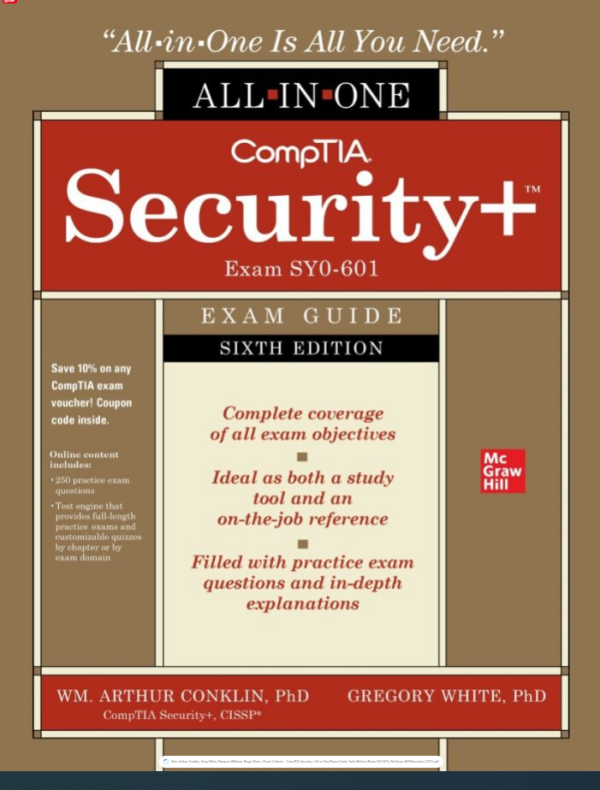 CompTIA Security+ All-in-One Exam Guide, Sixth Edition (Exam SY0-601) 2021