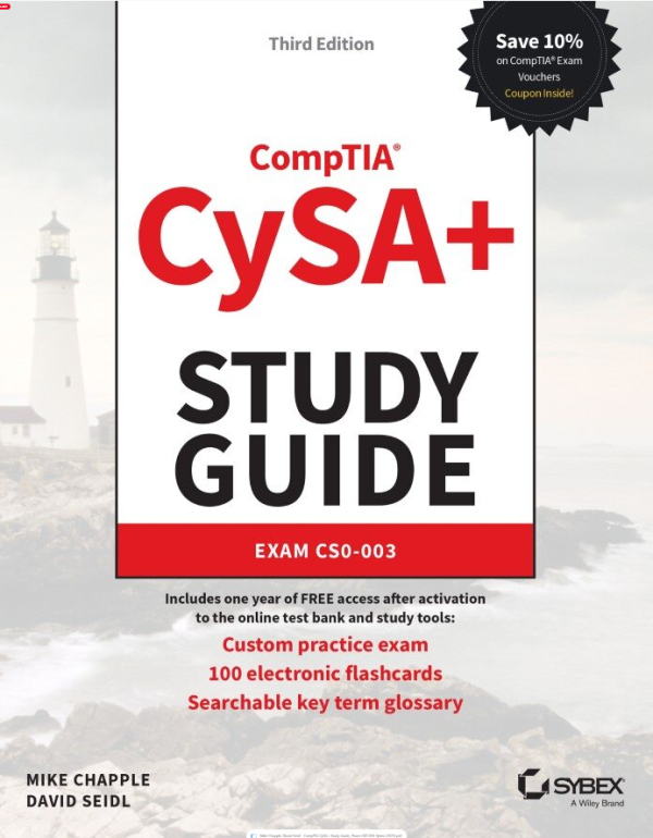 CompTIA CySA+ Study Guide: Exam CS0-003 Study Guide (2023)
