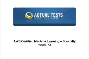 AWSCertifiedMachineLearning-Specialty