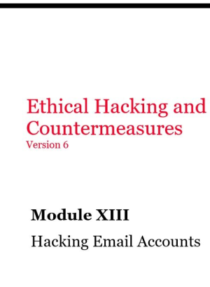 Module 13 Hacking Email Accounts