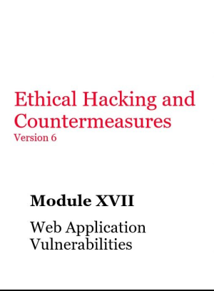 Module 17 Web Application Vulnerabilities.pdf