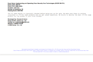 SCOR-350-701 -2020
