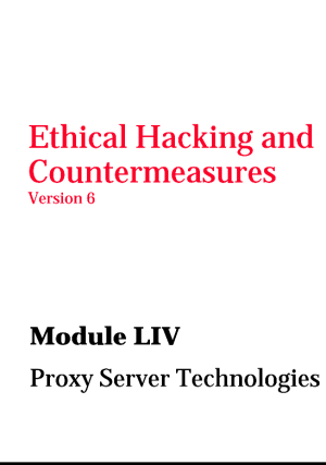 Module 54 Proxy Server Technologies