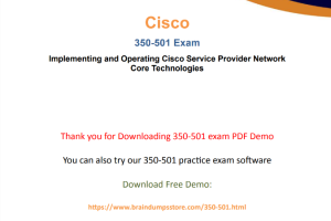 Cisco 350-501 Exam Implementing and Operating Cisco Service Provider Network Core Technologies