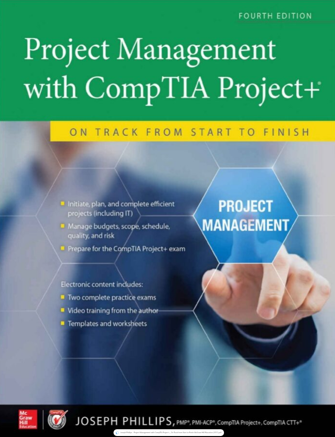 Project Management with CompTIA Project+_ On Track from Start to Finish ...