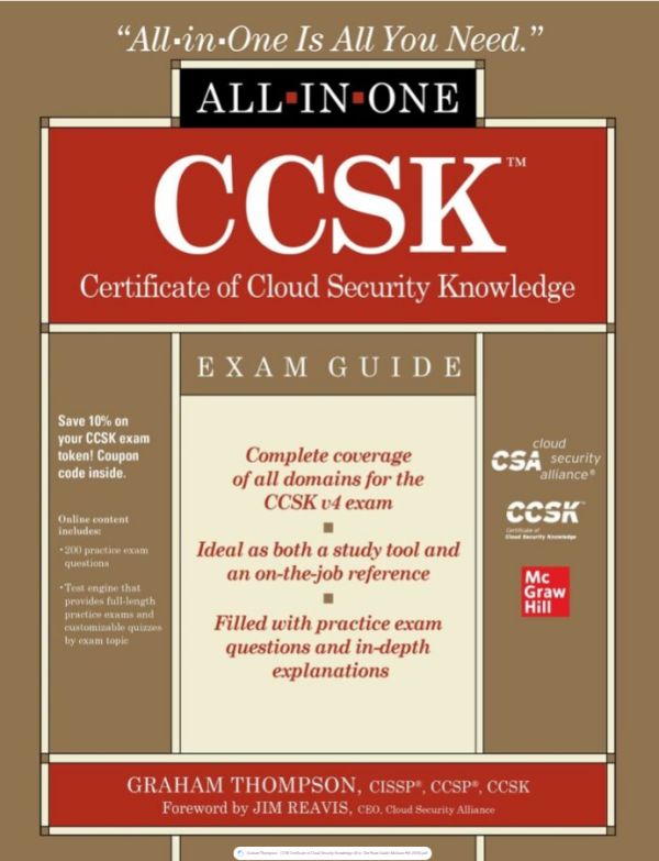 CCSK Certificate of Cloud Security Knowledge All-in-One Exam Guide-McGraw-Hill (2020).pdf