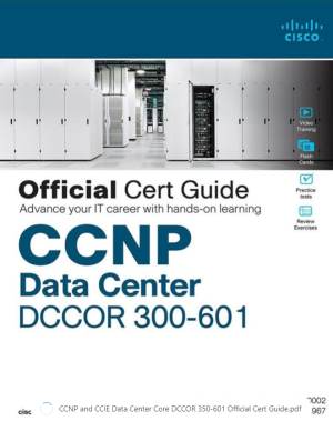 DCCOR 350-601 Certification Guide
