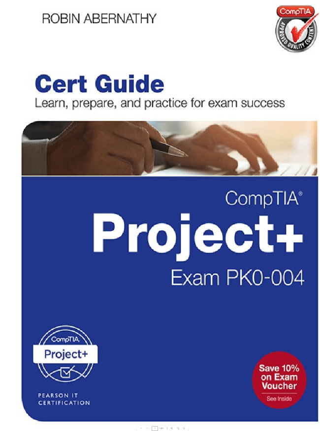 CompTIA Project+ Cert Guide_ Exam PK0-004-Pearson IT Certification ...