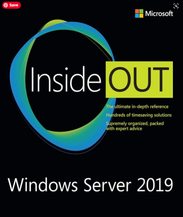 Windows Server 2019 Inside Out-Pearson (2020)