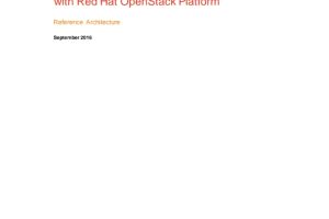 Cisco UCS Integrated Infrastructure and Cisco ACI with Red Hat OpenStack Platform