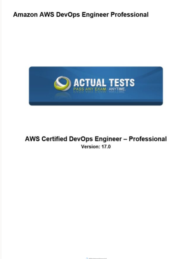 AWSDevOpsEngineerProfessional