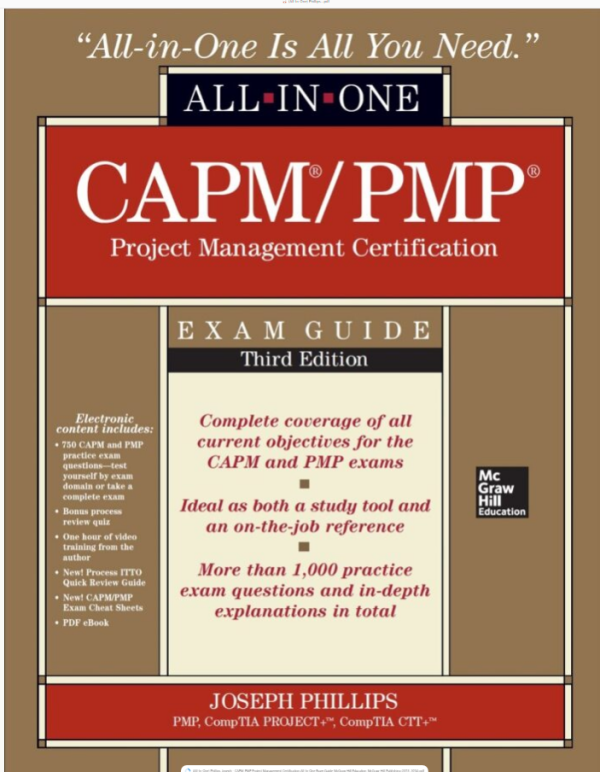CAPM_PMP Project Management Certification All-In-One Exam Guide-McGraw-Hill Education