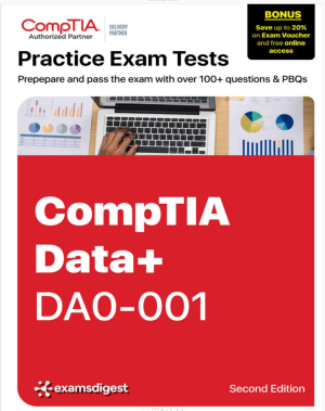CompTIA Data+ Practice Tests PBQs Exam DA0-001 Practice Tests