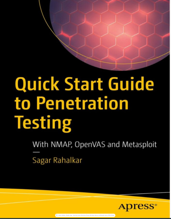Quick Start Guide to Penetration Testing with Nmap, Openvas, and Metasploit
