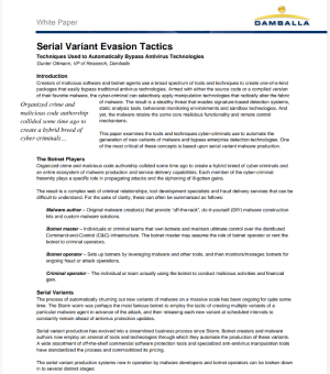 WP SerialVariantEvasionTactics
