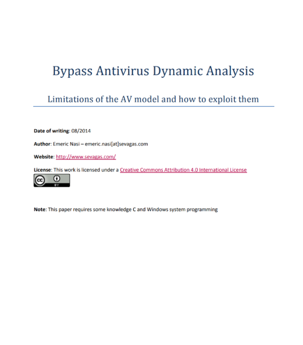 BypassAVDynamics