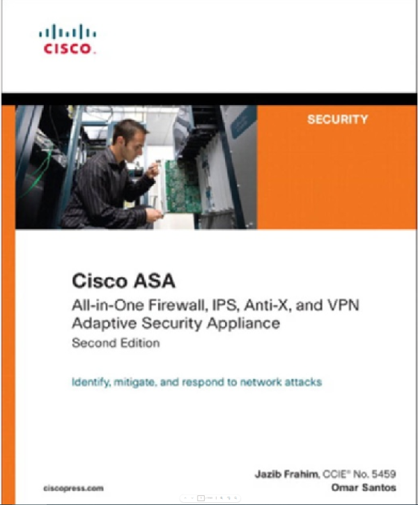 Cisco System  Cisco ASA all-in-one firewall, IPS, Anti-X, and VPN adaptive security appliance. - Description based on pri