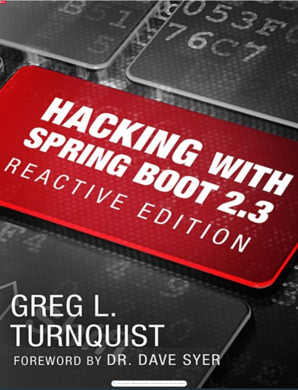 '- Hacking with Spring Boot 2.3_ Reactive Edition-Greg L. Turnquist (2020)