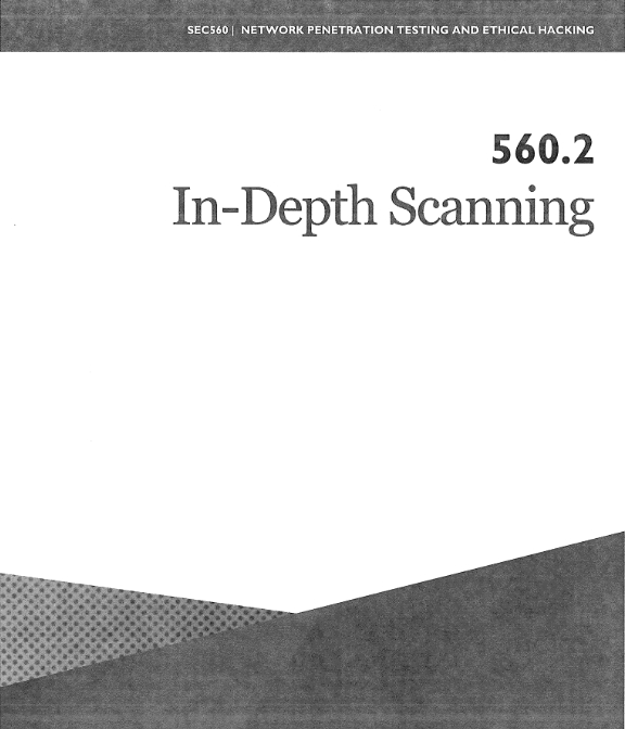 In-Depth Scanning