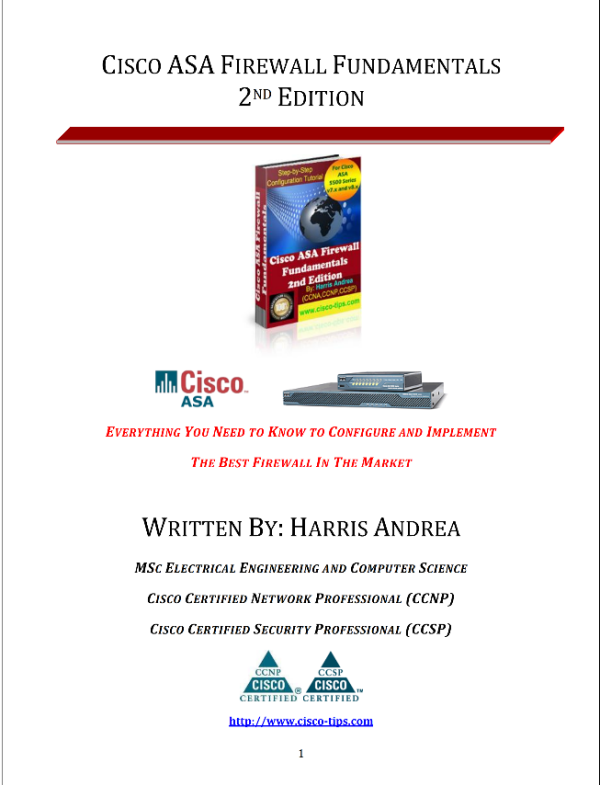 Cisco ASA Firewall Fundamentals, 2nd Edition