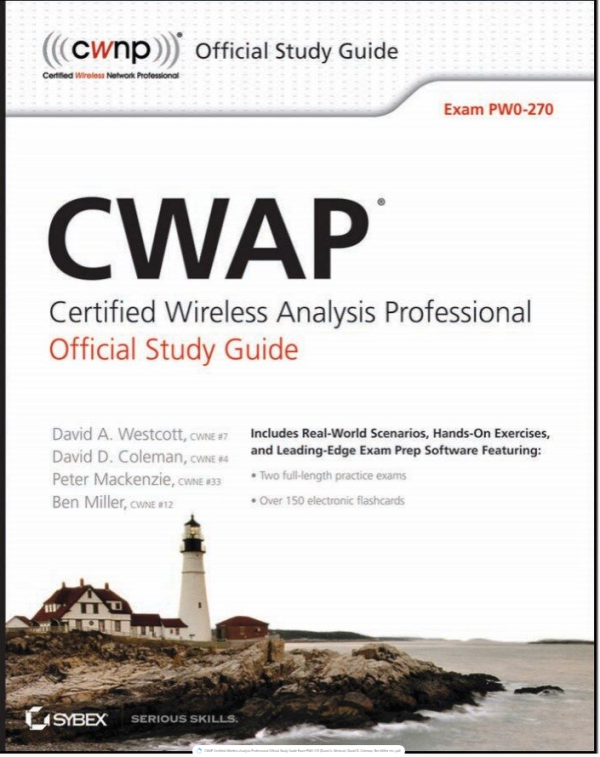 CWAP Certified Wireless Analysis Professional Official Study Guide Exam PW0-270