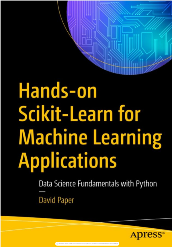 Hands-on Scikit-Learn for Machine Learning Applications_ Data Science Fundamentals with Python-Apress (2019)