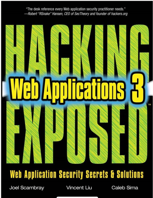 Hacking Exposed Web Applications- (2010)