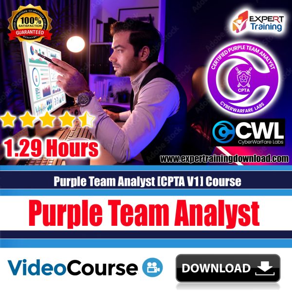 Purple Team Analyst [CPTA V1] Course
