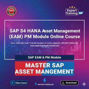 SAP S4 HANA Asset Management (EAM)PM Module Online Course