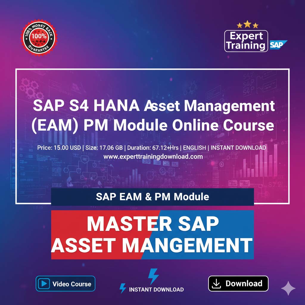 SAP S4 HANA Asset Management (EAM)PM Module Online Course