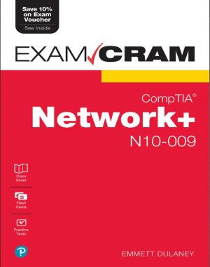 CompTIA Network+ N10-008 Exam Cram 7th Edition by Emmett Dulaney(Author)