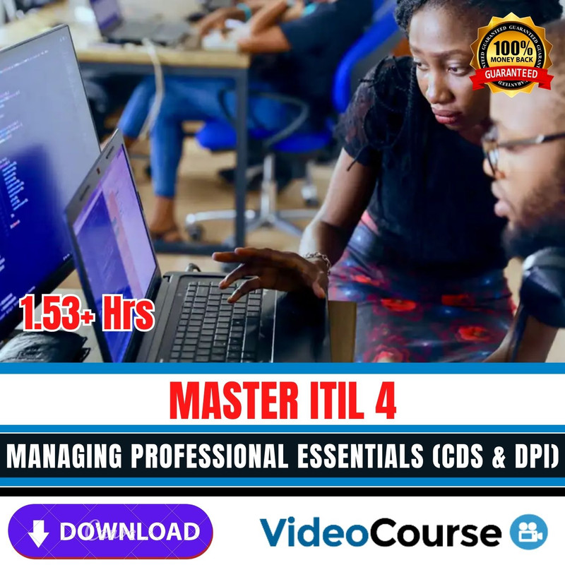 ITIL 4 managing professional essentials