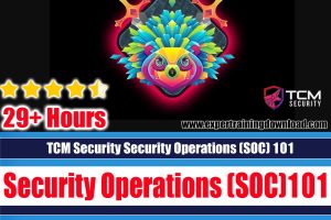 Security Operations (SOC) 101 Course