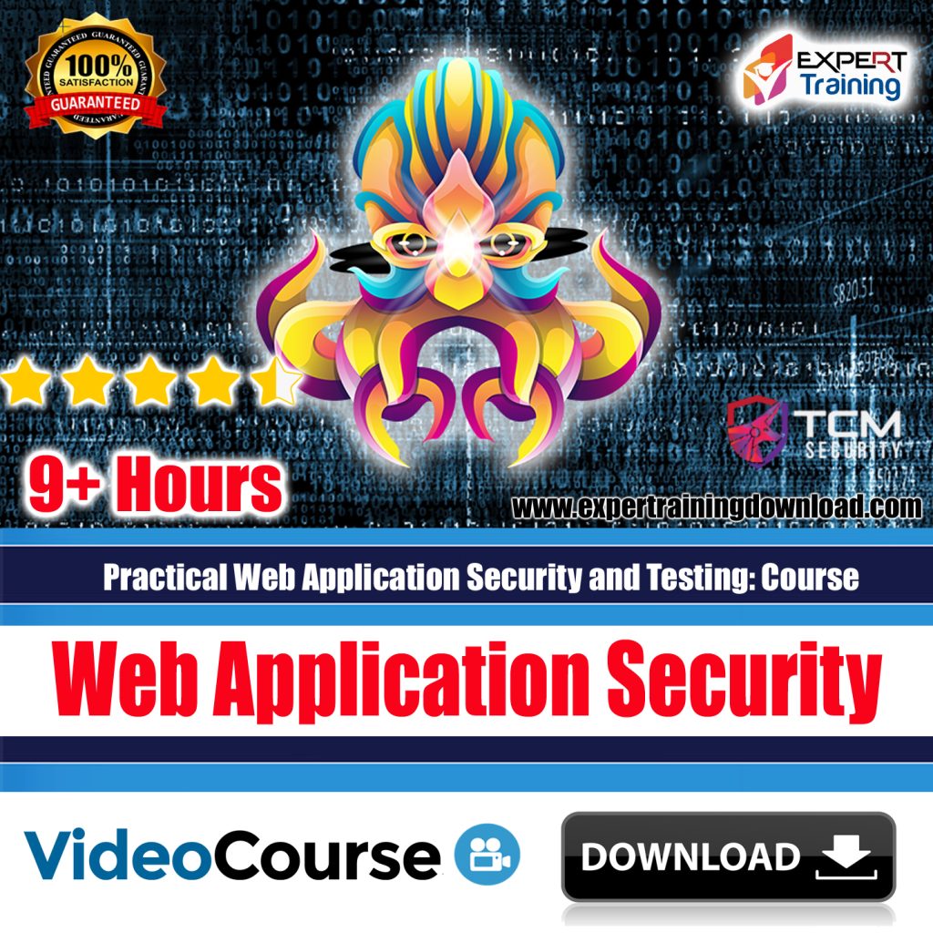 Practical Web Application Security And Testing Expert Training