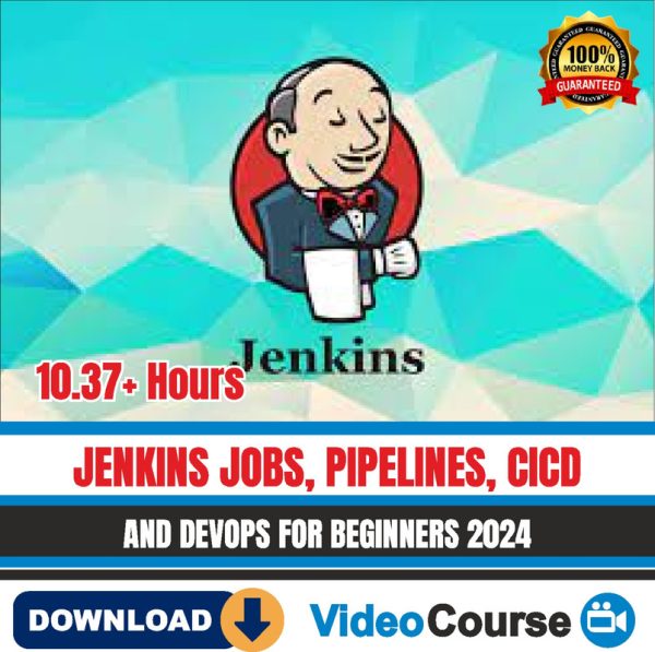 Jenkins Jobs, Pipelines, CICD and DevOps for Beginners 2024