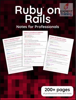 Ruby on Rails Notes for Professionals