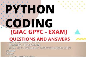 GIAC GPYC Python Workbook