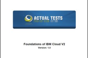Foundations of IBM Cloud V2 C1000-083