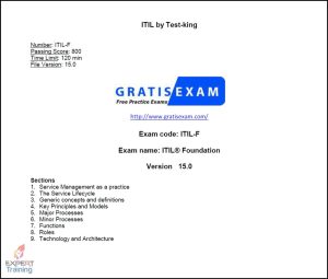 ITIL® Foundation Version 15.0