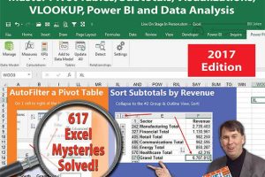 Power Excel 2016: Master Pivot Tables, VLOOKUP, and More