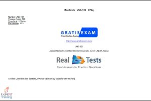 JN0-102 Juniper Networks Certified Internet Associate, Junos JNCIA-Junos