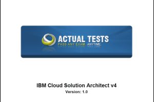 IBM Cloud Solution Architect v4 C1000-100