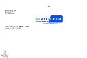 ITIL ITIL Foundation Exam