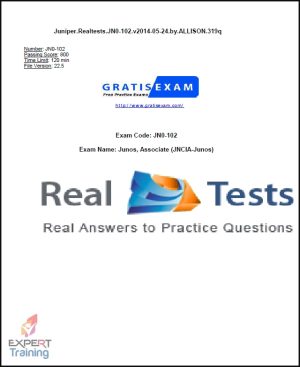 Exam Name Junos, Associate JNCIA-Junos